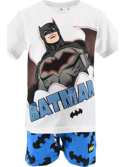 Bielo-modrý letný set Batman