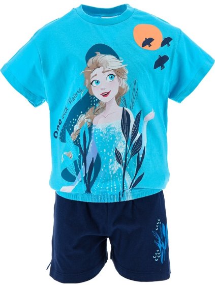 Modrá dievčenská súprava Disney Frozen
