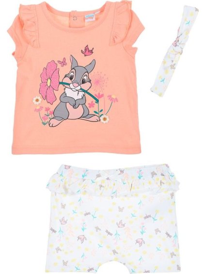 Marhuľovo-biela súprava Disney Baby