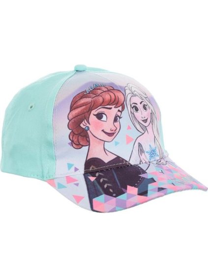 Mintová dievčenská šiltovka Disney Frozen