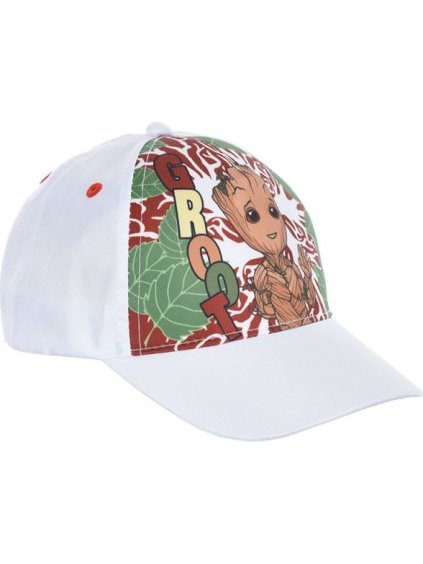 Biela detská šiltovka Marvel Groot