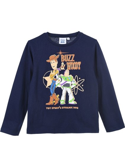 Tmavomodré dlhé tričko Disney Pixar Toy Story