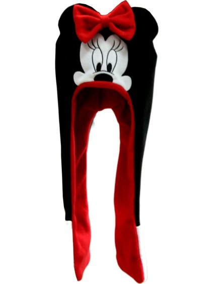 Disney Minnie Mouse Čierno-červená čiapka