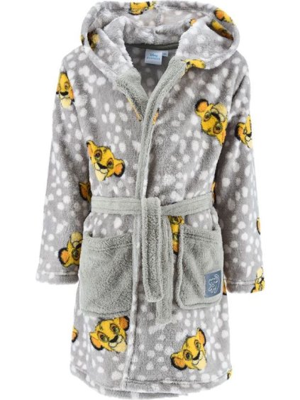 The Lion King detský sivý župan