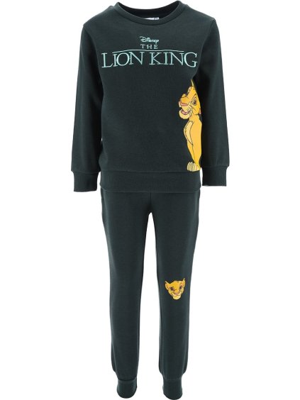 Tmavozelená tepláková súprava The Lion King
