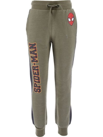 Spider-man khaki chlapčenské tepláky