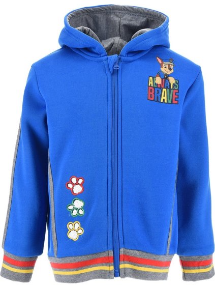 Paw Patrol Modrá teplá mikina
