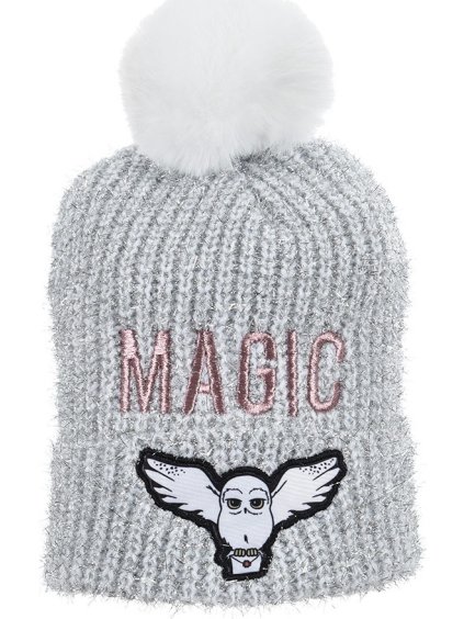 Harry Potter Zimná čiapka "Magic" - sivá