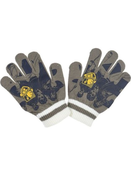 Tmavosivé rukavice Harry Potter - World of Magic