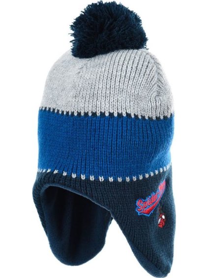 Spider-Man Modrá ušianka s brmbolcom