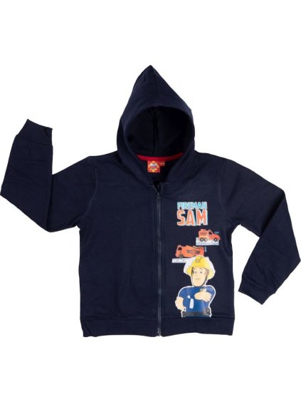 Fireman Sam Tmavomodrá chlapčenská mikinka