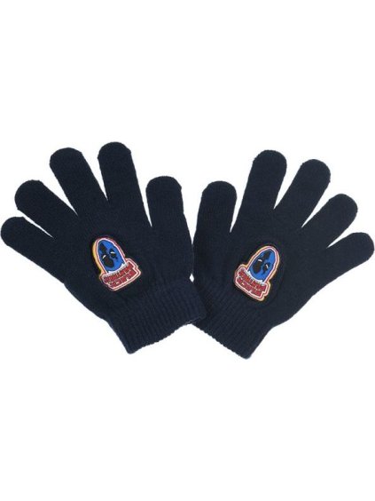 Klasické rukavice - Black Panther - tmavo modré