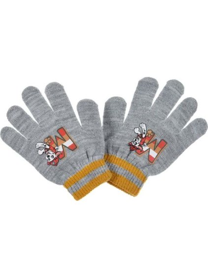 Sivé chlapčenské rukavice Paw Patrol