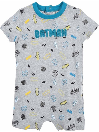 Sivý chlapčenský overal Batman