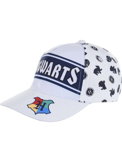 Biela šiltovka Hogwarts Harry Potter