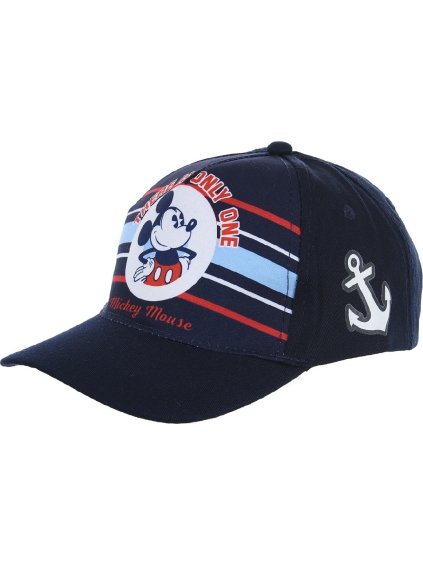 Tmavomodrá šiltovka Mickey Mouse