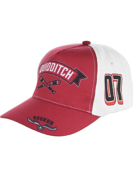 Červeno-biela šiltovka Harry Potter