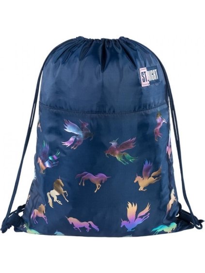 Modrý ľahký batoh - Unicorns