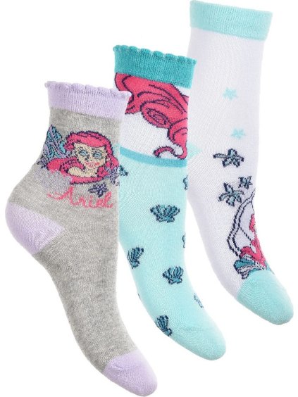 Balenie dievčenských ponožiek Princess Disney