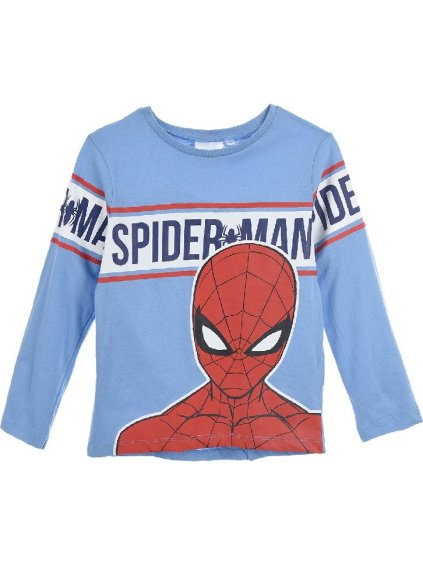 Modré chlapčenské tričko Spiderman