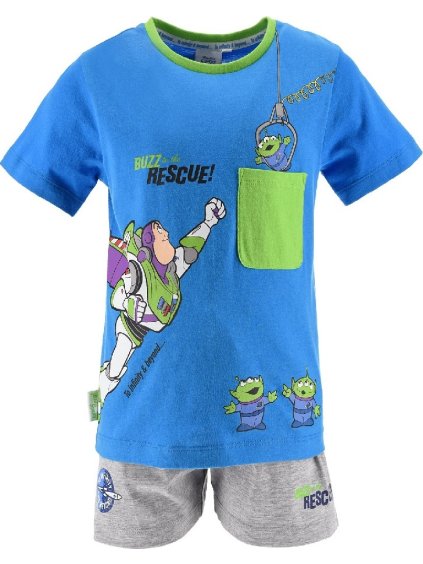 Toy Story Modro-sivý chlapčenský komplet