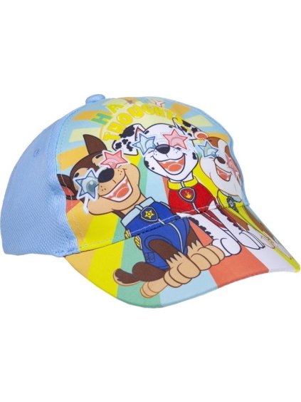 Svetlomodrá šiltovka s farebnou potlačou Paw Patrol