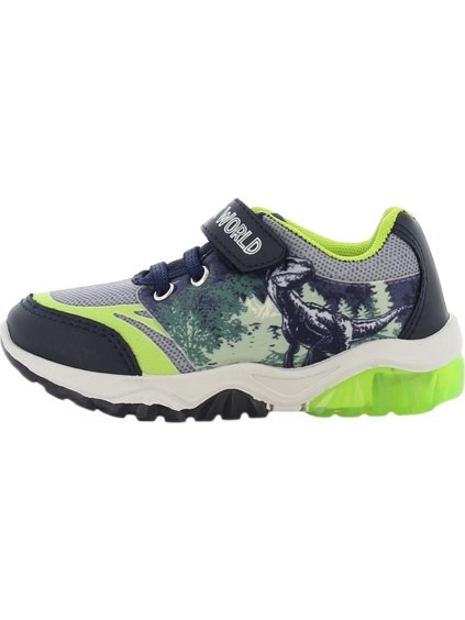 Modro-zelené svietiace tenisky Jurassic World