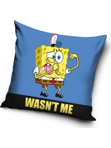 Modrý vankúš SpongeBoB