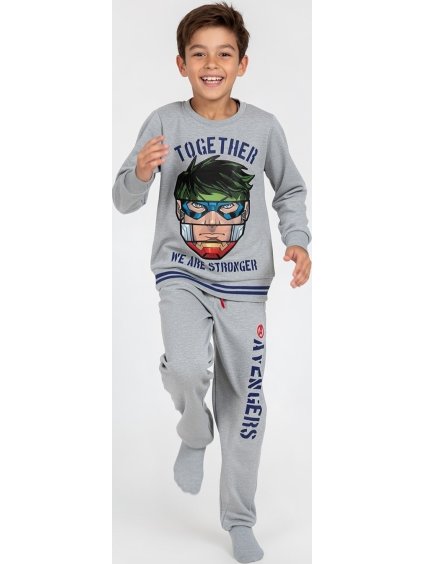 Sivá tepláková súprava Marvel Avengers