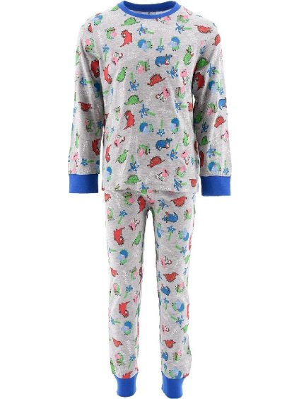 Šedé chlapčenské pyžamo Peppa George