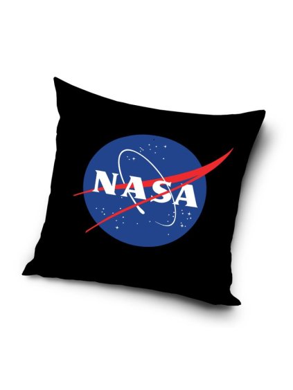 Čierny vankúš NASA 40 x 40 cm