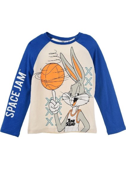 Modro-krémové tričko Bugs Bunny