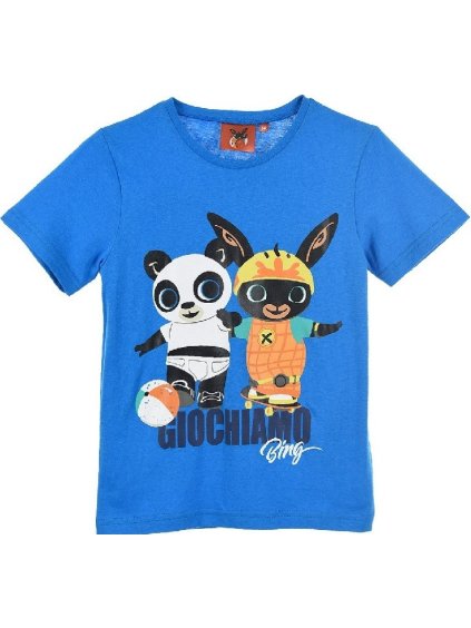 Modré chlapčenské tričko Bing