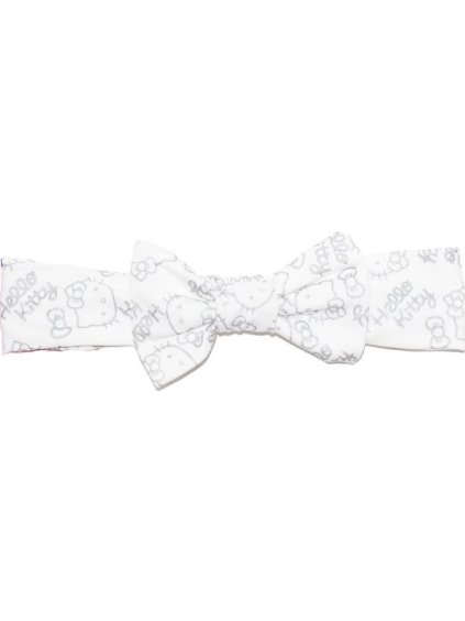 Biela čelenka Hello Kitty