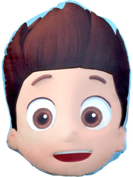 Ryder Paw Patrol modrý detský vankúš