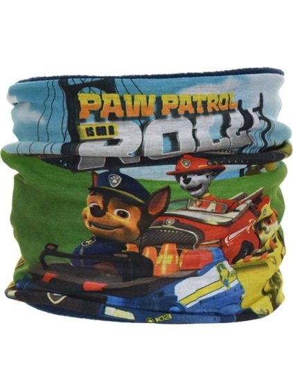 Farebný chlapčenský nákrčník Paw Patrol