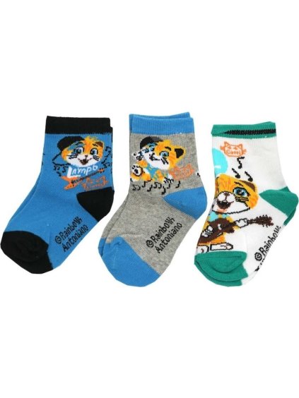 Modrá chlapčenská sada ponožiek 44 Gatti