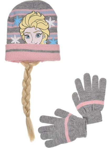 Sivý Frozen set s vrkočom