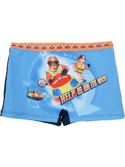 Chlapčenské plavky Fireman Sam - modré