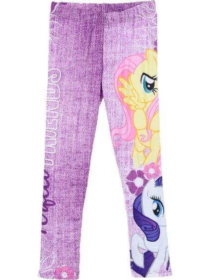 My Little Pony fialové dievčenské legíny