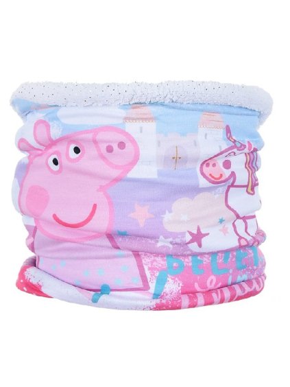 Prasiatko Pepa - svetlomodrý dievčenský nákrčník
