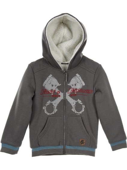 Fast and Furious - Tmavosivá chlapčenská mikina