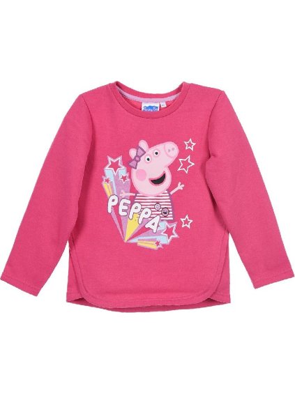 Dievčenská ružová mikina Peppa Pig