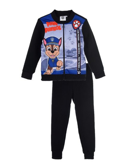 Labková patrola - Čierna chlapčenská tepláková súprava