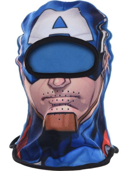 Chlapčenská modrá zimná kukla Avengers