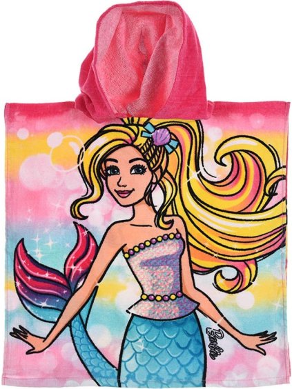 Barbie farebná pruhovaná osuška