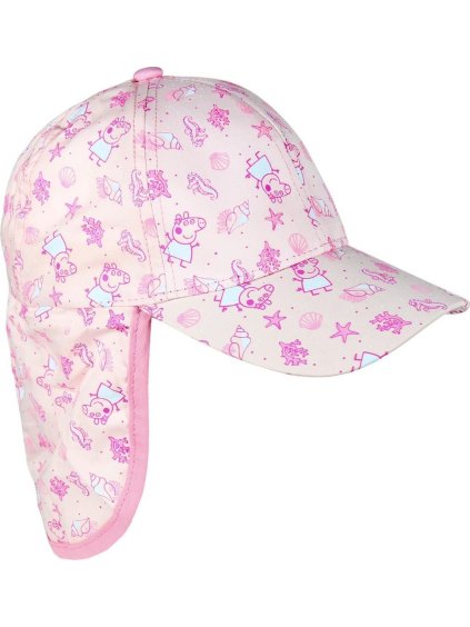 Prasiatko Peppa - ružová dievčenské šiltovka