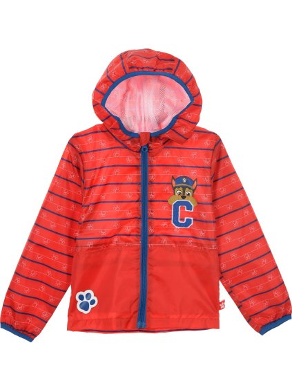 Tlapková Patrola - červená chlapčenská bunda