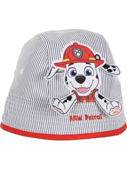 Labková patrola pruhovaný klobúk- Marshall