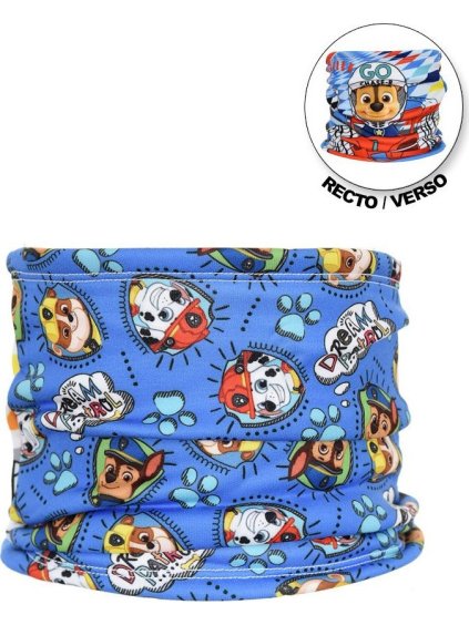Tlapková patrola Chase farebný chlapčenský nákrčník
